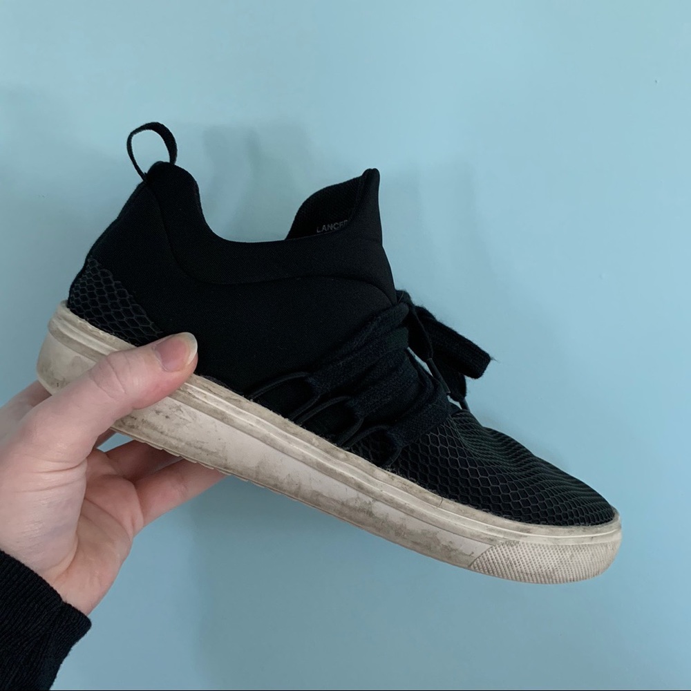 Steve Madden Lancer Sneakers in Black